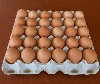 CAGE FREE Eggs, Grade AA LARGE BROWN, 15 Dozen Case on Flats